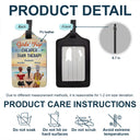 Gift For Bestie,Gift For Sisters,Happy,Travel - A True Friendship Is A Journey Without An End - Personalized Luggage Tag