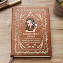 Gift For Mother,Gift For Grandma,Family - A Memory And Keepsake Journal For My Family - Personalized Leather Journal
