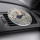 Memorial,Family,Parents,Gift For Grandparents,Custom Photo,Sad - Custom Photo Memorial My Mind Still Talks To You - Personalized Acrylic Car Vent Clip