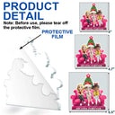 Gift For Bestie,Gift For Sisters,Christmas,Happy - 3D Effect Besties Forever Christmas - Personalized Custom Shaped Acrylic Ornament