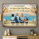 You Are The World Grandparents Grandkids Sympathy Memorial - Family Gift - Personalized Custom Poster