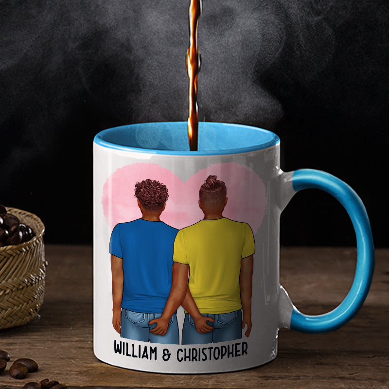 Just In Case No One Told You Today - Couple Gift - Personalized Custom Accent Mug