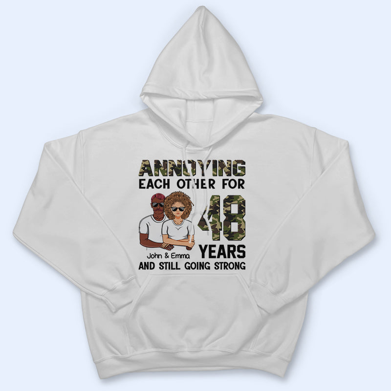 Annoying Each Other Still Going Strong - Couple Gift - Personalized Custom T Shirt