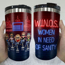 Here's To Another Year Of Bonding Over Alcohol Best Friends - Bestie BFF Gift - Personalized Custom Triple 3 In 1 Can Cooler
