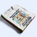 Apparemment, nous sommes des problèmes quand nous sommes ensemble Qui savait que les meilleurs amis de la plage - Cadeau Bestie BFF - T-shirt personnalisé personnalisé