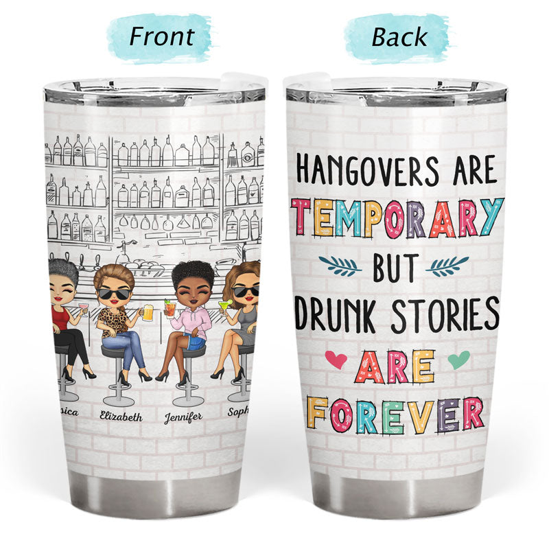 Friendships Must Be Built On A Solid Foundation Best Friends - Bestie BFF Gift - Personalized Custom Tumbler