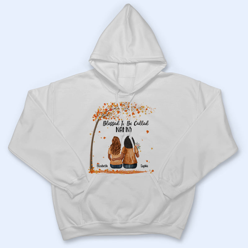 Blessed To Be Called Grandma - Gift For Grandmother - Personalized Custom T Shirt