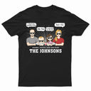 Family Don't Do Matching Outfits But I Do - Gift For Wife, Husband, Kid - Personalized Custom T Shirt