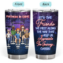 Partners In Crime Just Remember If We Get Caught Cartoon Best Friends - Bestie BFF Gift - Personalized Custom Tumbler