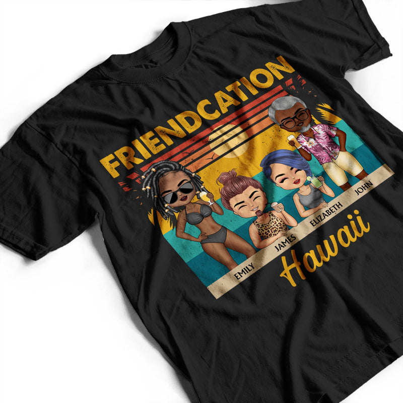 Voyages entre amis : croisière, vacances, anniversaire, cadeaux pour amis – T-shirt personnalisé