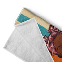 Funny Kids Baby On The Beach - Gift For Children, Grandkids - Personalized Custom Beach Towel