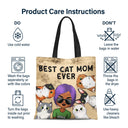 Best Dog Mom Ever - Birthday, Funny Gift For Her, Cat Lovers, Dog Lovers - Personalized Zippered Canvas Bag
