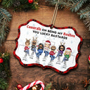 Félicitations pour être devenu mon meilleur ami ! Cadeaux de Noël pour les meilleurs amis ! Décoration en bois avec médaillon personnalisé