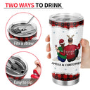 Of All The Weird Things - Anniversary, Loving Gift For Couples, Husband, Wife - Personalized Tumbler