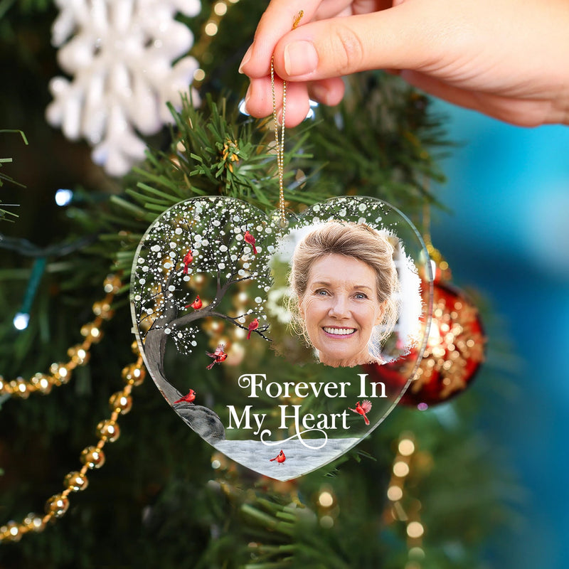 Custom Photo Your Wings Were Ready - Christmas, Memorial Gift For Family, Friends - Personalized Custom Shaped Acrylic Ornament