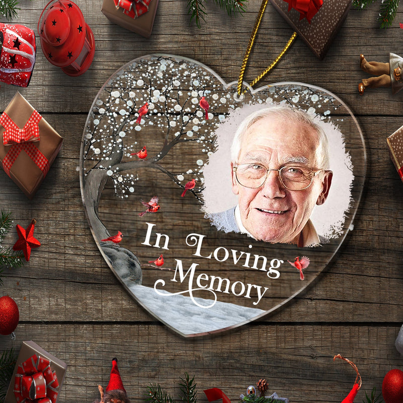 Custom Photo Your Wings Were Ready - Christmas, Memorial Gift For Family, Friends - Personalized Custom Shaped Acrylic Ornament