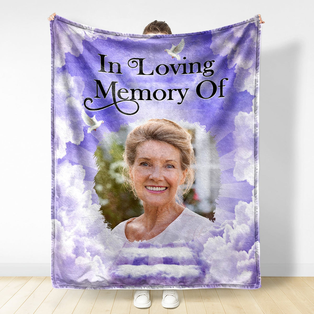 Custom Photo If Love Could Have Saved You - Memorial Gift For Family, Siblings, Friends - Personalized Fleece Blanket
