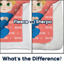 Custom Photo Baby Name - Gift For Kids, Grandchildren - Personalized Fleece Blanket