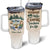 Camping Partners For Life - Gift For Couples, Husband, Wife - Personalized 40oz Tumbler With Straw