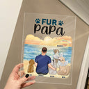 A Bond That Can't Be Broken - Gift For Dog Lovers, Dog Mom, Dog Dad - Personalized Vertical Rectangle Acrylic Plaque