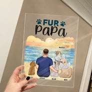 A Bond That Can't Be Broken - Gift For Dog Lovers, Dog Mom, Dog Dad - Personalized Vertical Rectangle Acrylic Plaque