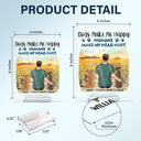 A Bond That Can't Be Broken - Gift For Dog Lovers, Dog Mom, Dog Dad - Personalized Vertical Rectangle Acrylic Plaque