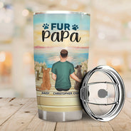 Un lien indéfectible - Cadeau pour les amoureux des chiens, mamans et papas - Gobelet personnalisé
