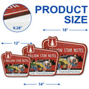 A Certified Happy Camper Area - Funny Gift For Camping Lovers, Couples - Personalized Custom Shaped Wood Sign