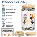 You're The She To My Nanigans - Gift For Bestie - Personalized Clear Glass Can