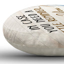 Custom Photo In Case You Need A Little Reminder - Gift For Couples, Husband, Wife - Personalized Heart Shaped Pillow