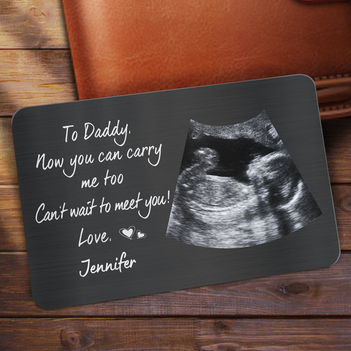 Custom Photo Now You Can Carry Me Too - Gift For Dad, Father, New Pare ...