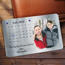 Custom Photo The Day You Became My Dad - Gift For Dad, Father, Grandad, Husband - Personalized Aluminum Wallet Card