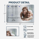 Custom Photo The Day You Became My Dad - Gift For Dad, Father, Grandad, Husband - Personalized Aluminum Wallet Card