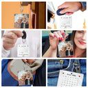 Custom Photo The Day We Became Us - Gift For Couples, Husband, Wife - Personalized Acrylic Keychain