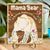 Mama Bear Protects Baby - Gift For Mom, Nana, Mother, Grandma - Personalized 2-Layered Wooden Plaque With Stand