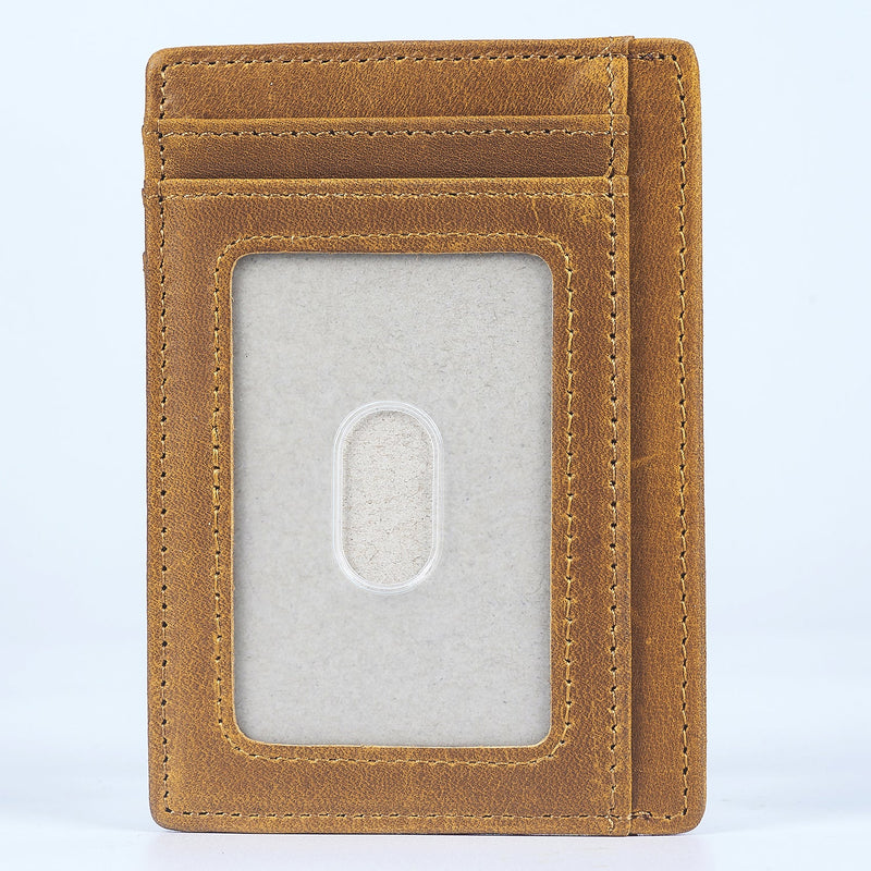 Alphabet Name - Gift For Men, Women, Dad, Mom, Husband, Wife - Personalized Card Wallet