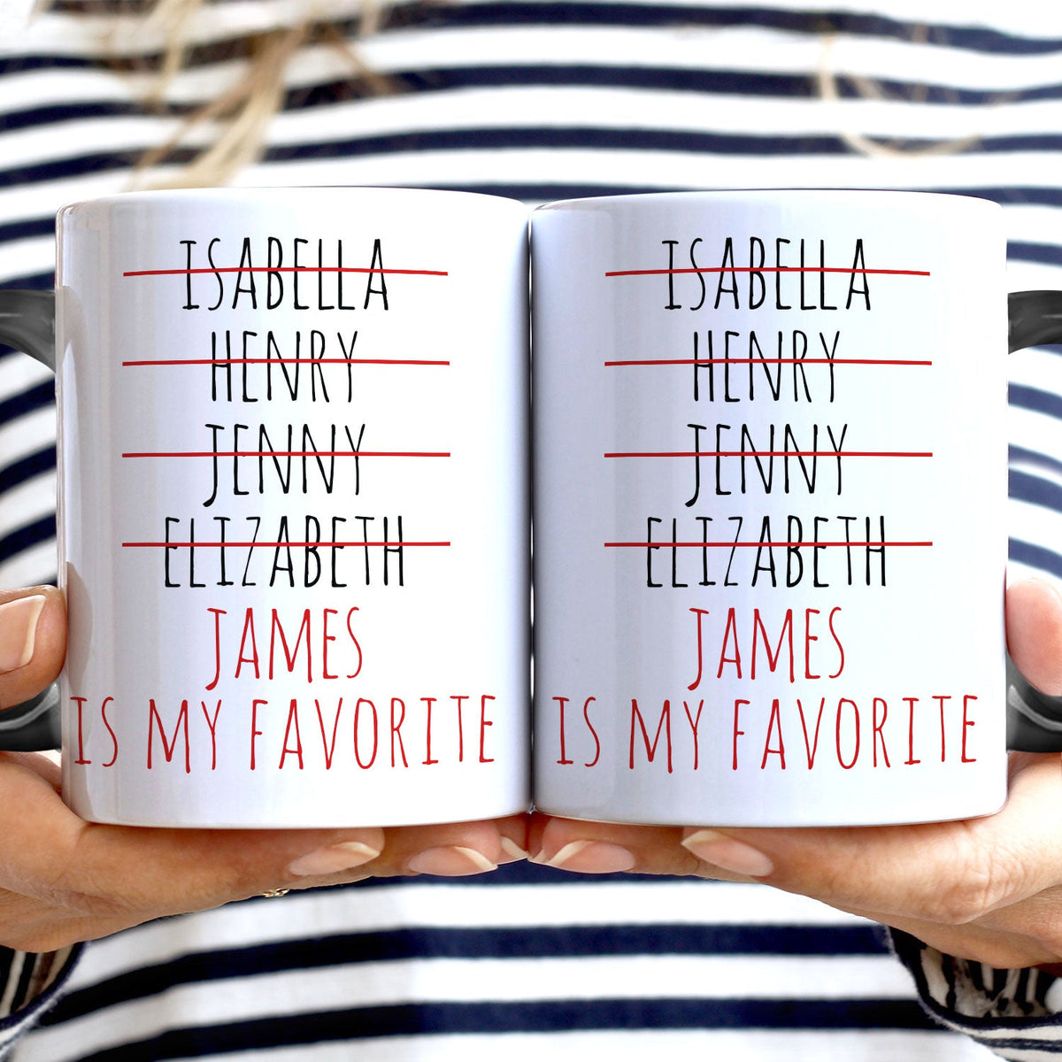 Funny My Favorite Child - Gift For Dad, Mom, Nana, Papa - Personalized Color Changing Mug