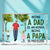 Being A Dad Is An Honor Being Papa Is Priceless - Personalized Rectangle Shaped Acrylic Plaque