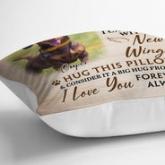 Custom Photo Don't Cry For Me I'm Okay - Personalized Pillow