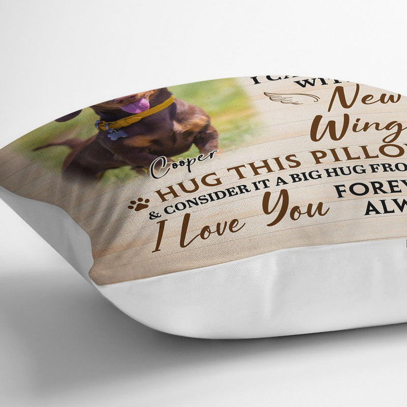 Custom Photo Don't Cry For Me I'm Okay - Personalized Pillow