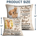 Custom Photo Don't Cry For Me I'm Okay - Personalized Pillow