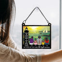 Who Bring A Light So Great To The World - Personalized Window Hanging Suncatcher Ornament