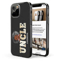 Vintage Map Titles Chibi Kids - Personalized Clear Phone Case