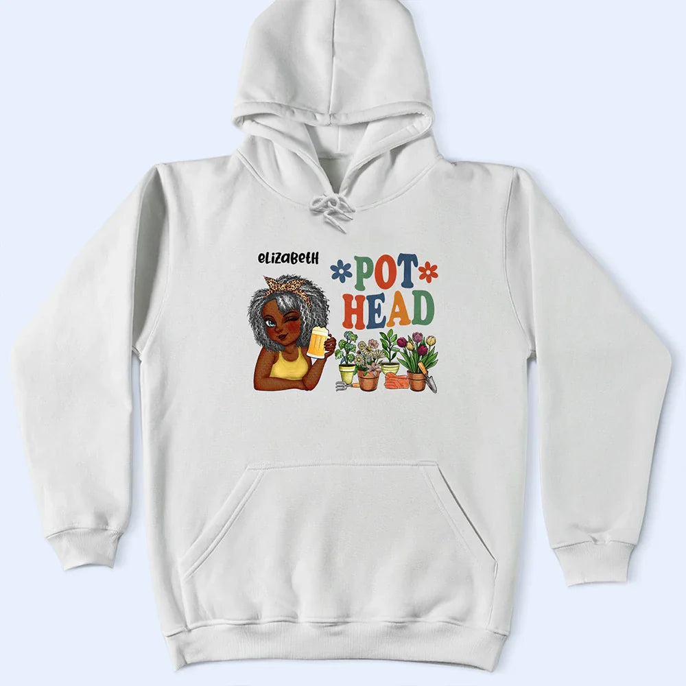 Jardinage en pot - T-shirt personnalisé