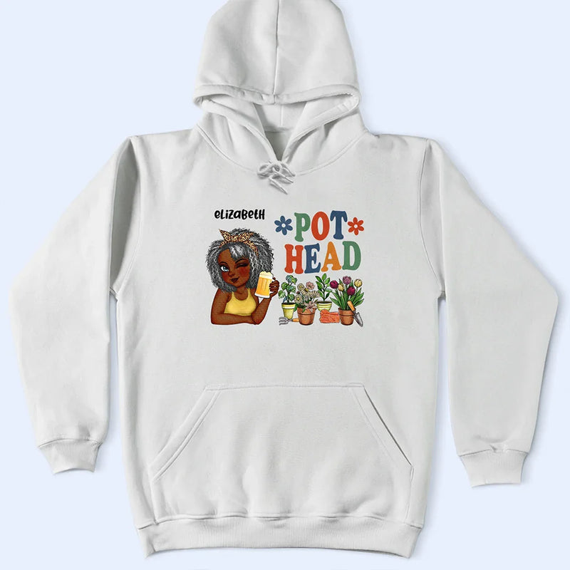 Jardinage en pot - T-shirt personnalisé