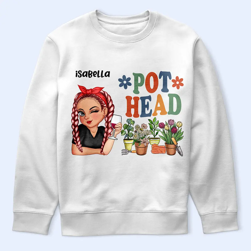 Jardinage en pot - T-shirt personnalisé