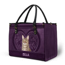 Custom Photo Best Friend For Life Dog Cat - Personalized Leather Bag