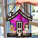 Home Sweet Home - Personalized Window Hanging Suncatcher Ornament