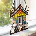 Home Sweet Home - Personalized Window Hanging Suncatcher Ornament