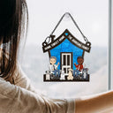 Home Sweet Home - Personalized Window Hanging Suncatcher Ornament